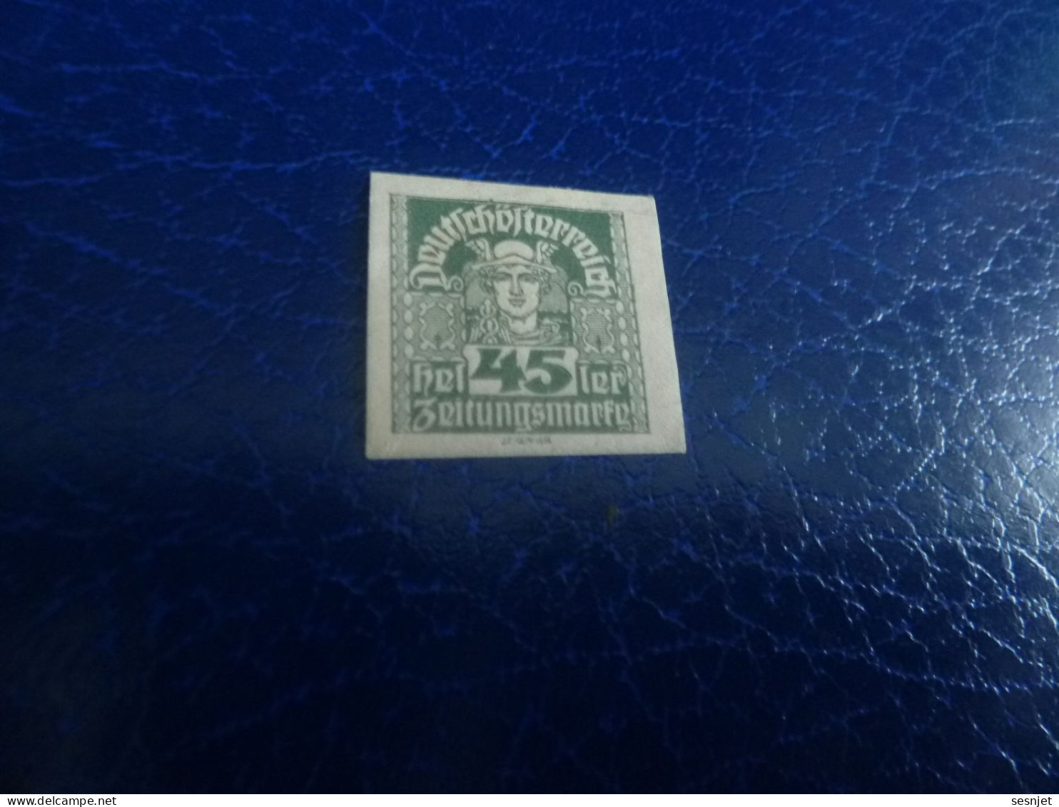Deutscheofterreich - Heller 45 - Zritungsmarfn - Vert - Non Dentelé - Non Oblitéré - Année 1920 - - Revenue Stamps