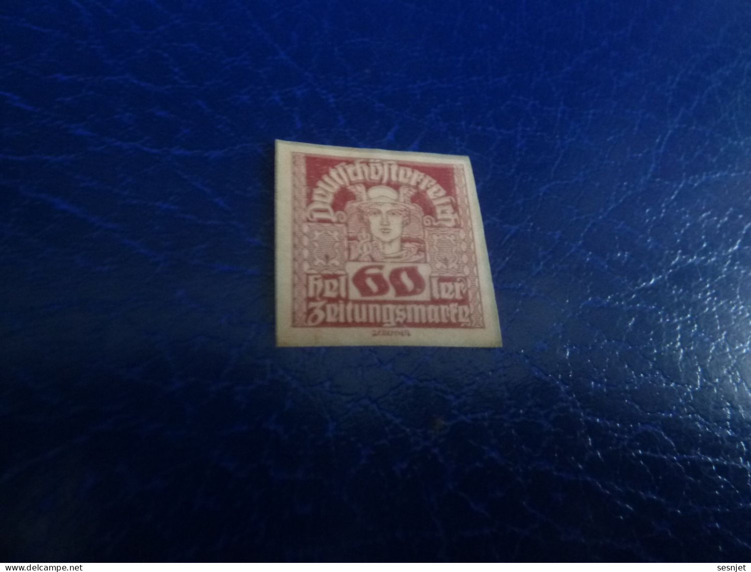 Deutscheofterreich - Heller 60 - Zritungsmarfn - Rose-rouge - Non Dentelé - Non Oblitéré - Année 1920 - - Revenue Stamps