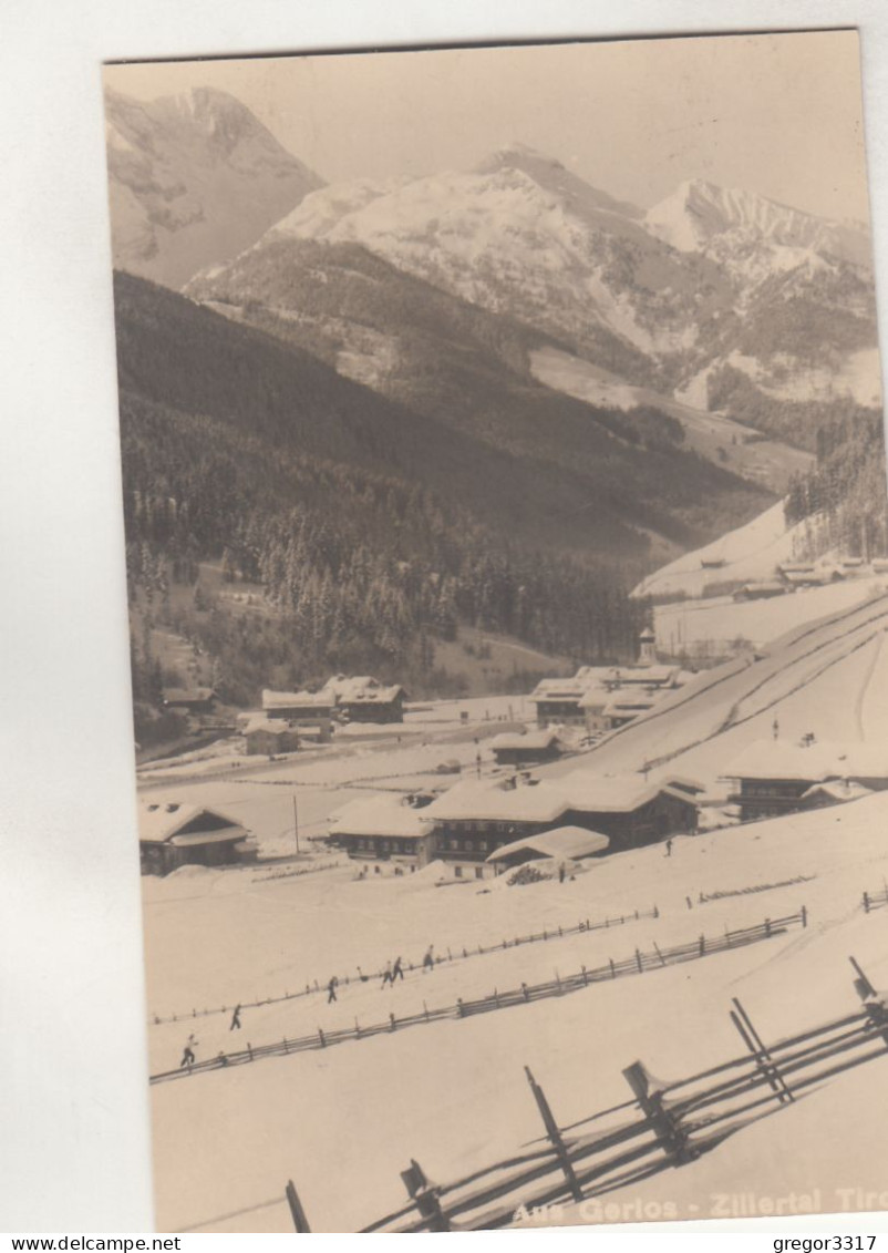 D3865) Aus GERLOS - Zillertal Tirol - Sehr Alte Verschneite Ansicht - Gerlos