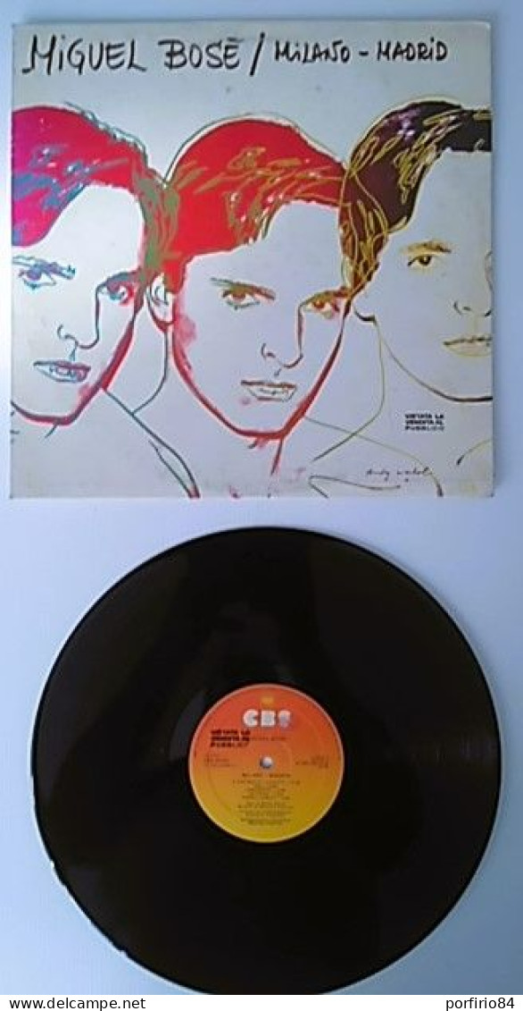 MIGUEL BOSE' RARO LP 33 Giri PROMO Del 1983 MILANO - MADRID - STAMPA ITALIA - Altri - Musica Italiana