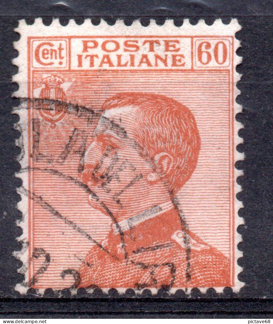 ITALIE / N° 108 60cts ROUGE CARMINE - BELLE IMPRESSION RECTO-VERSO Oblitéré - Errors And Curiosities