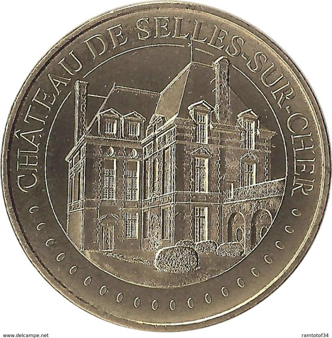 2019 MDP141 - SELLES-SUR-CHER - Château De Selles-sur-Cher / MONNAIE DE PARIS - 2019