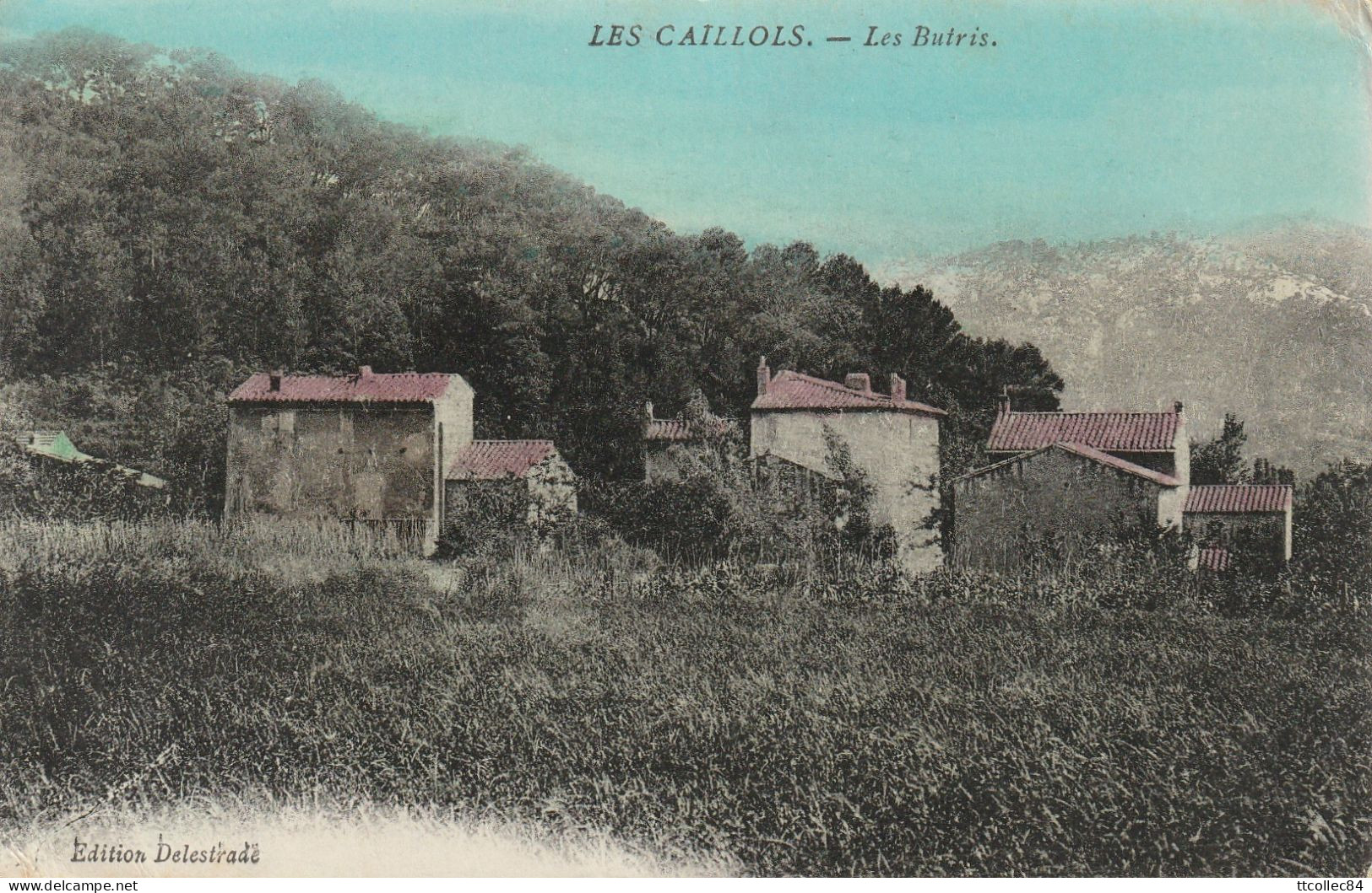 CPA-13-MARSEILLE-LES CAILLOLS-Les Butris - Saint Marcel, La Barasse, Saintt Menet