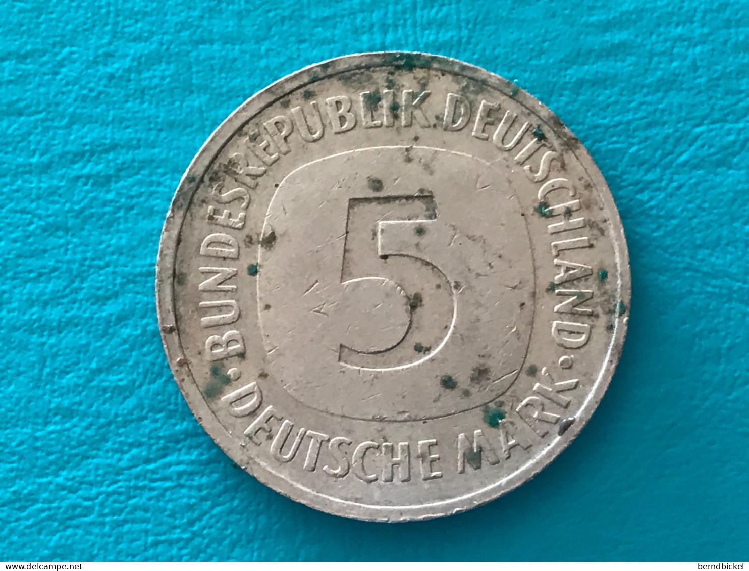 Münze Münzen Umlaufmünze Deutschland BRD 5 Mark 1992 Münzzeichen F - 5 Mark