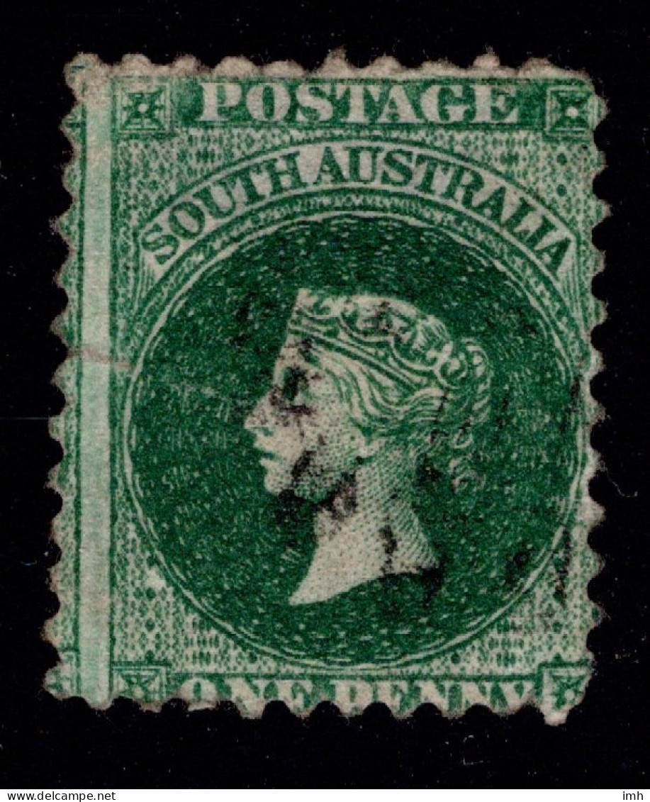 1870-71 SG90 1d Bright Green W2 P10 THIN Good Space Filler  £19.00 - Usati