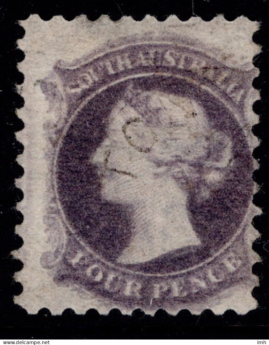 1870-71 SG95 4d Dull Purple W2 P10 £11.00 - Used Stamps