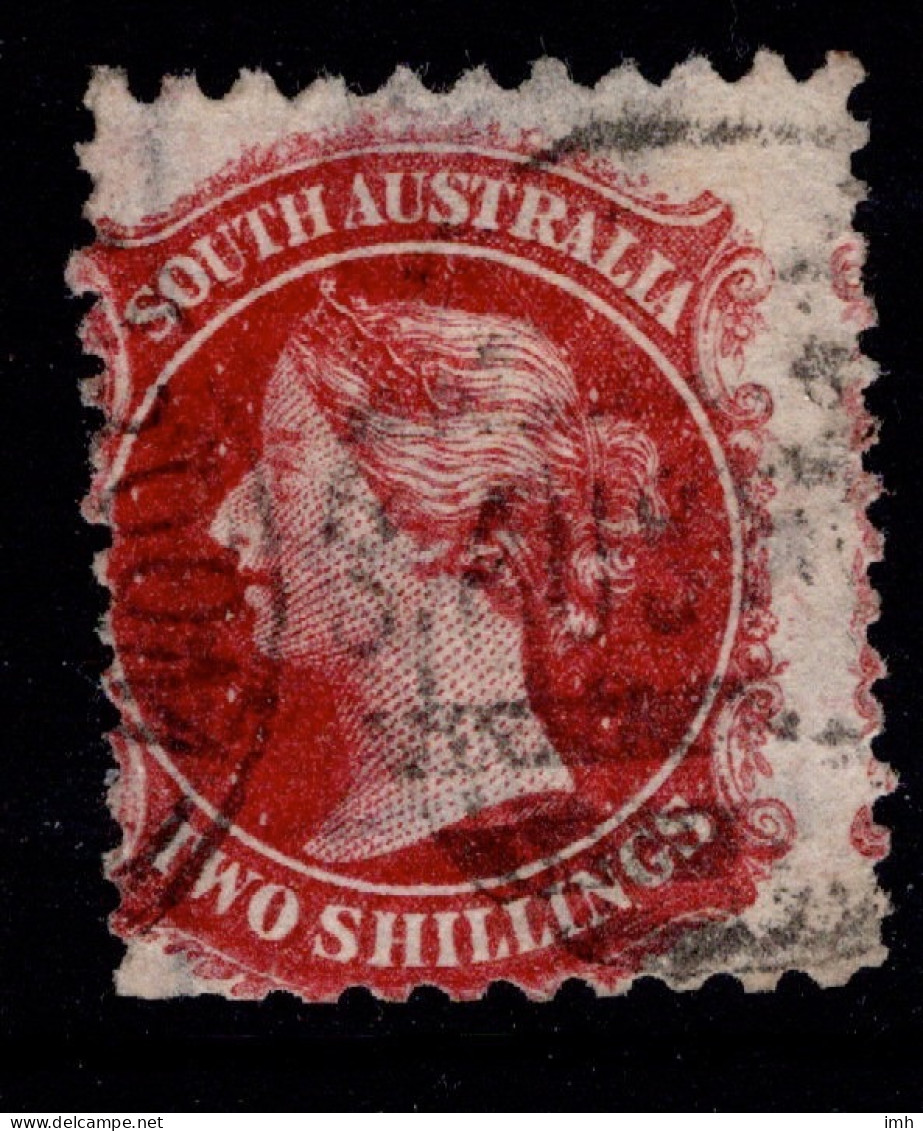 1870-73 SG110 2/- Carmine W2 P10 £65. - Gebruikt