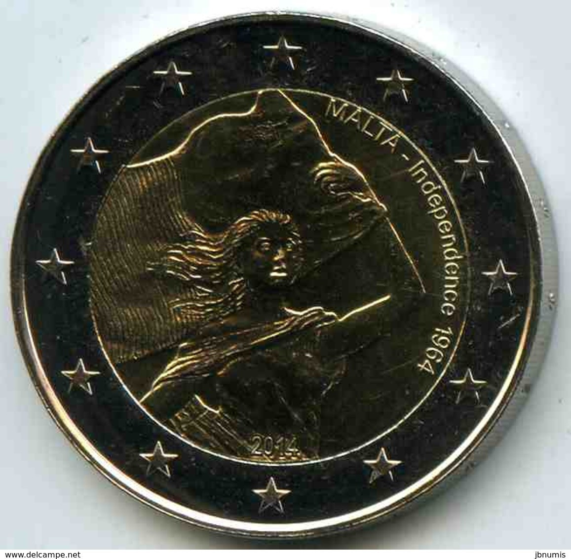 Malte Malta 2 Euro 2014 Indépendance UNC - Malte