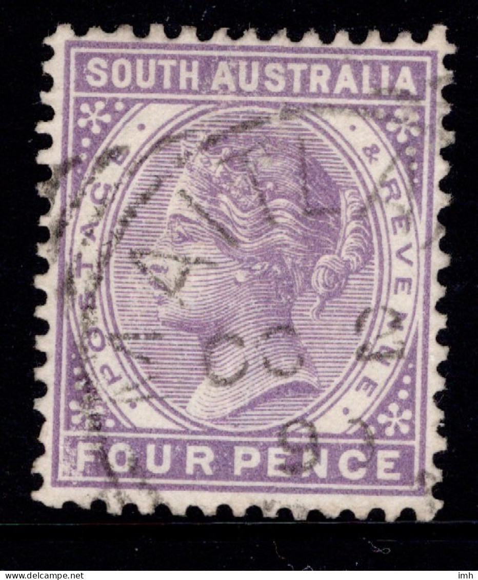 1883-99 SG 194 4d Pale Violet  W13 P13 £1.00 - Used Stamps