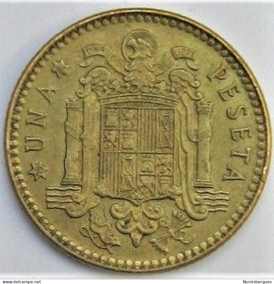 Pièce De Monnaie 1 Peseta 1980 - 1 Peseta