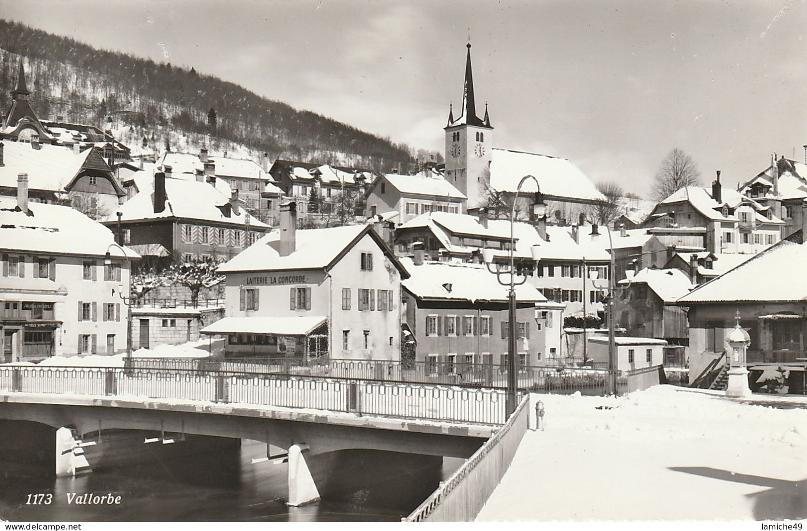 VALLORBE Sous La Neige  CPSM Format CPA - Orbe