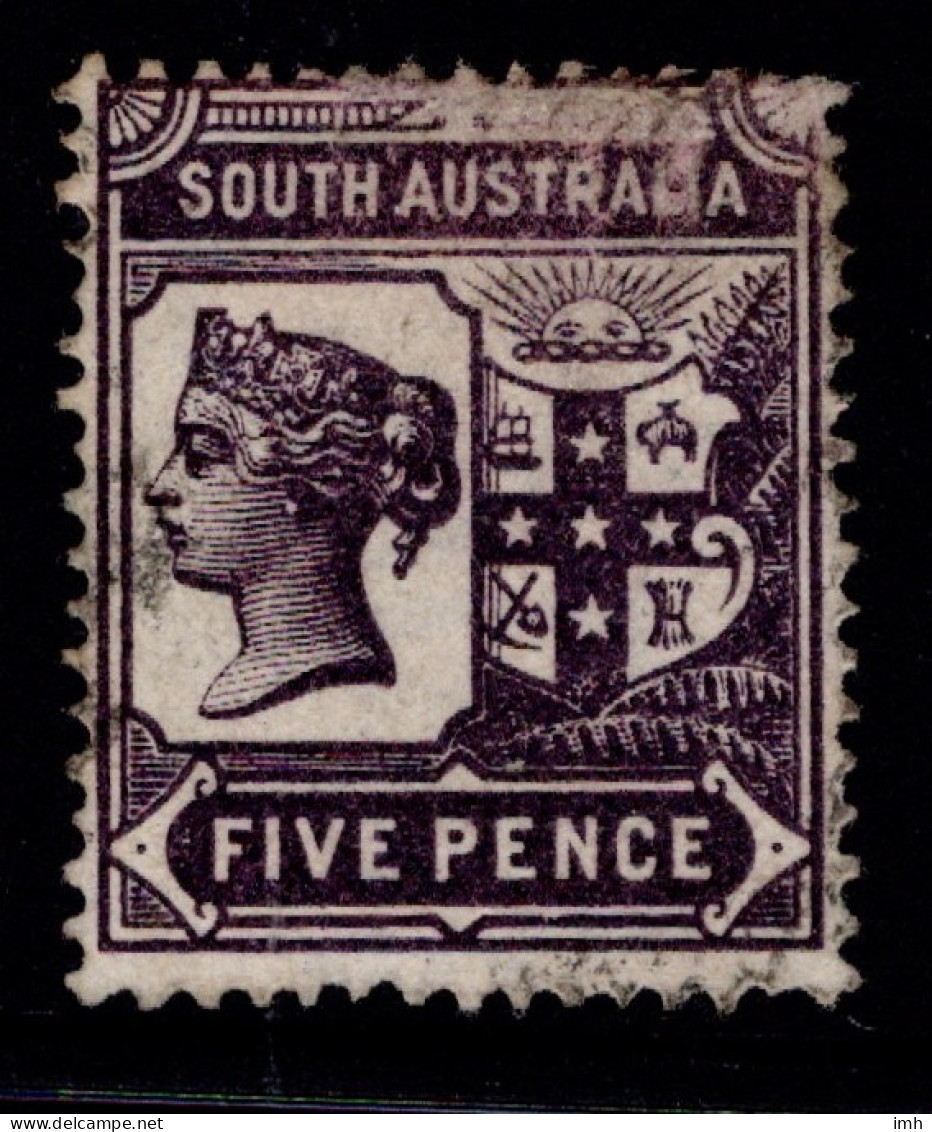 1894-1906 SG235 5d Brown-purple  £3.75 - Used Stamps
