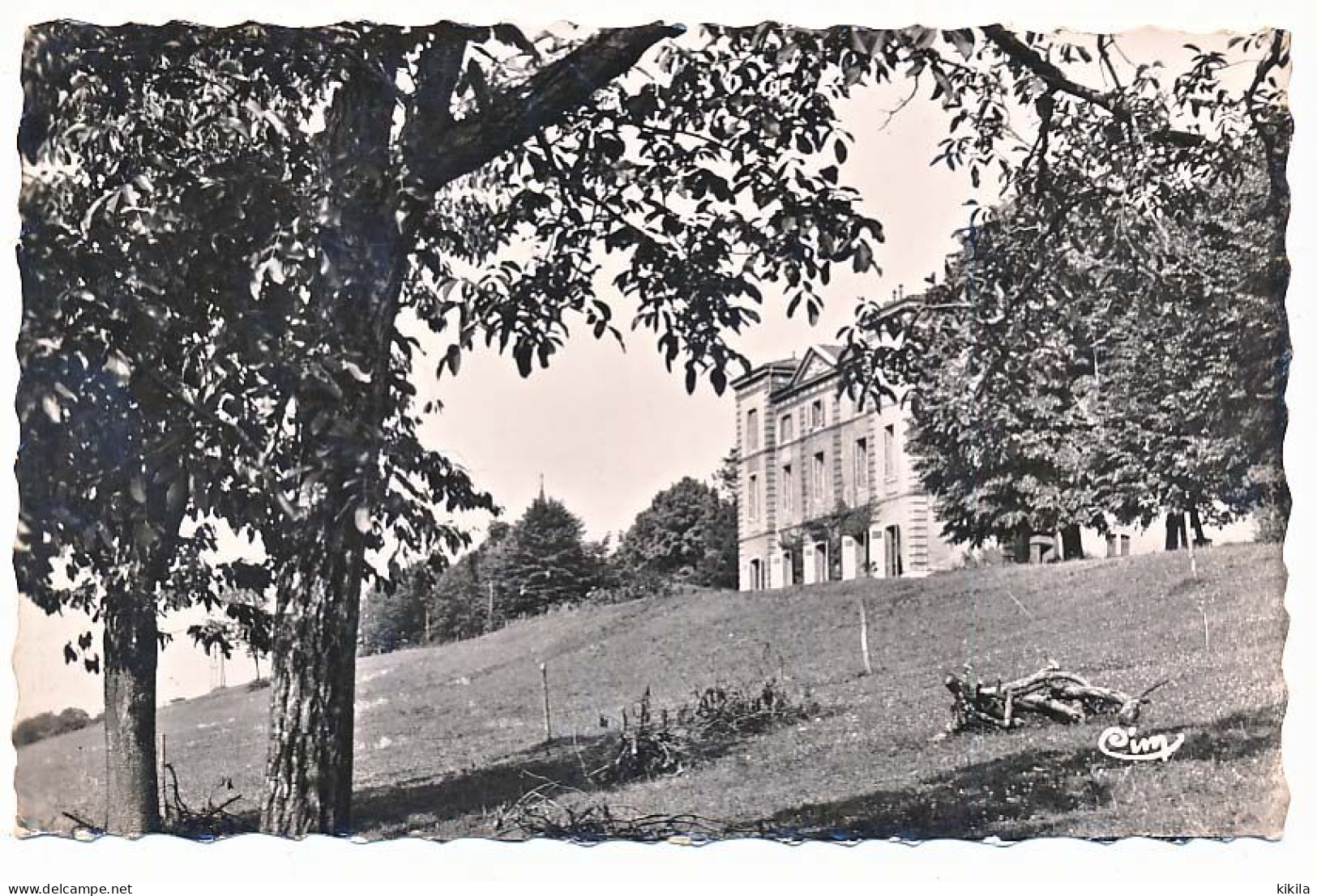 CPSM Dentelée 9 X 14 Isère MOIRANS Château De L'Erigny - Moirans