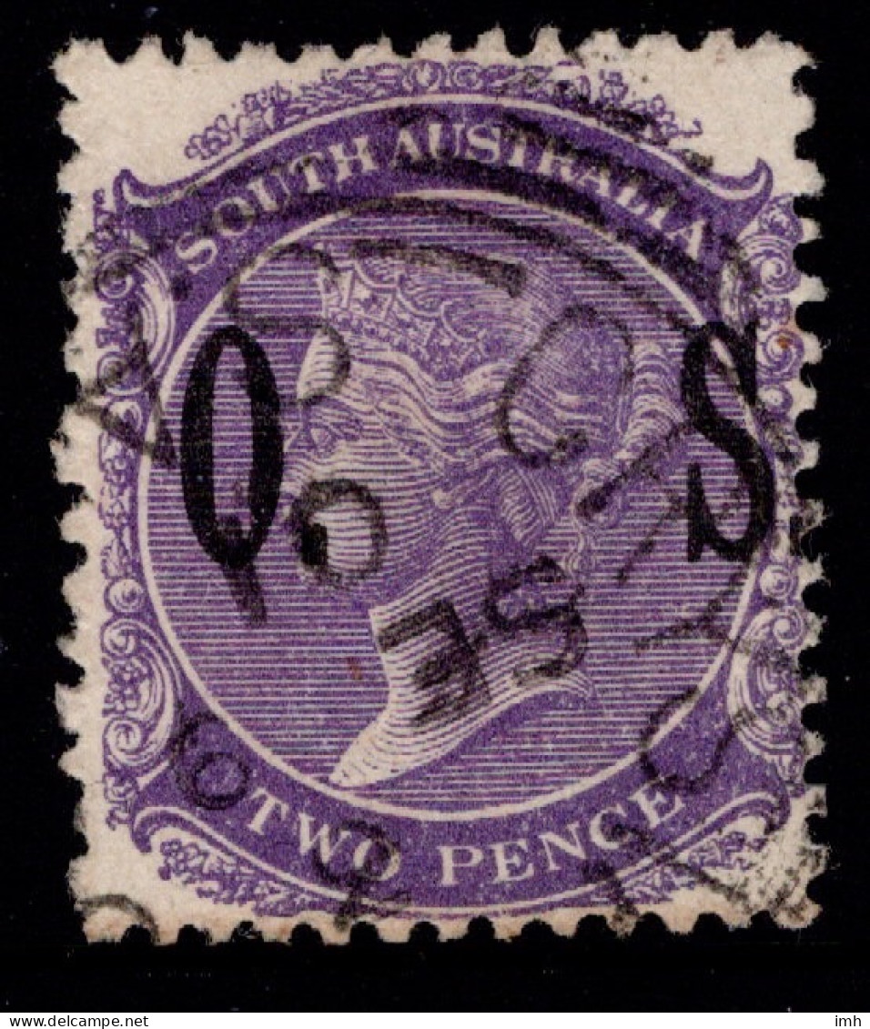 1899-1901 Official SG 082 2d Bright Violet Type O3 W13 P13 (#1) £0.80 - Oblitérés