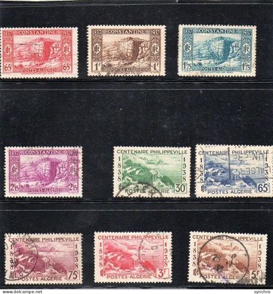 Serie Constantine  , Serie Centenaire Philippeville - Used Stamps