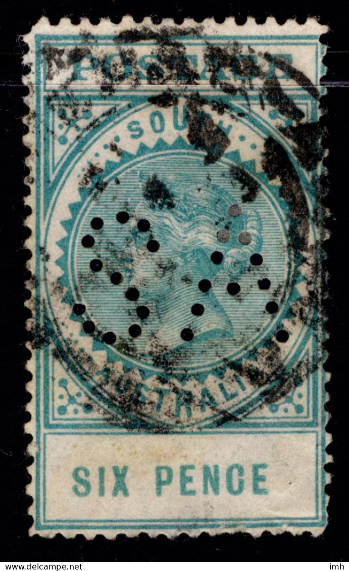 1902-04 SG 270 6d Blue-green Thin Postage W13 P11.5-12.5 Perf In SA £2.5 - Usati