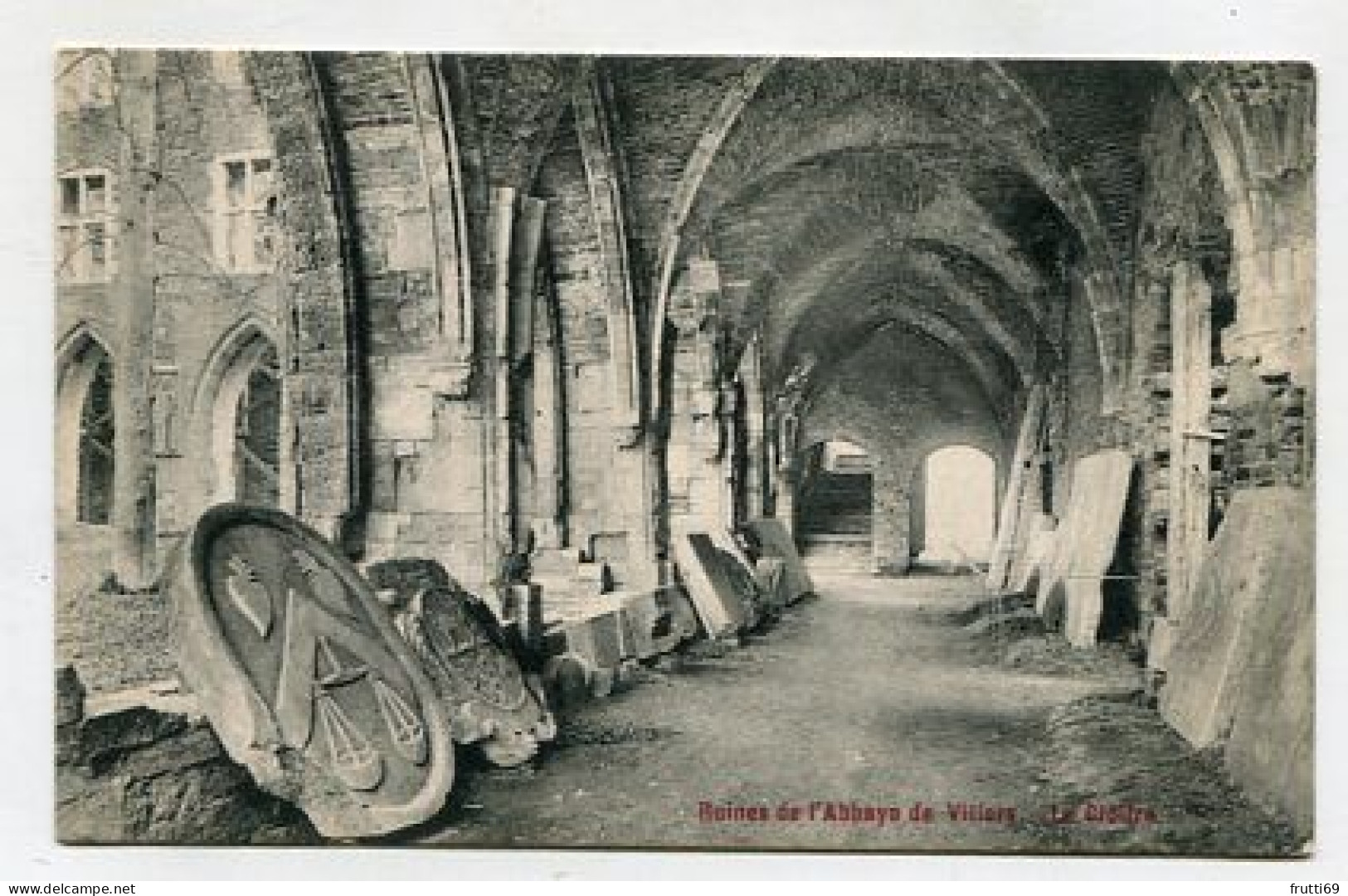 AK 157333 BELGIUM - Ruines De L'Abbaye De Villers - Le Cloitre - Villers-la-Ville