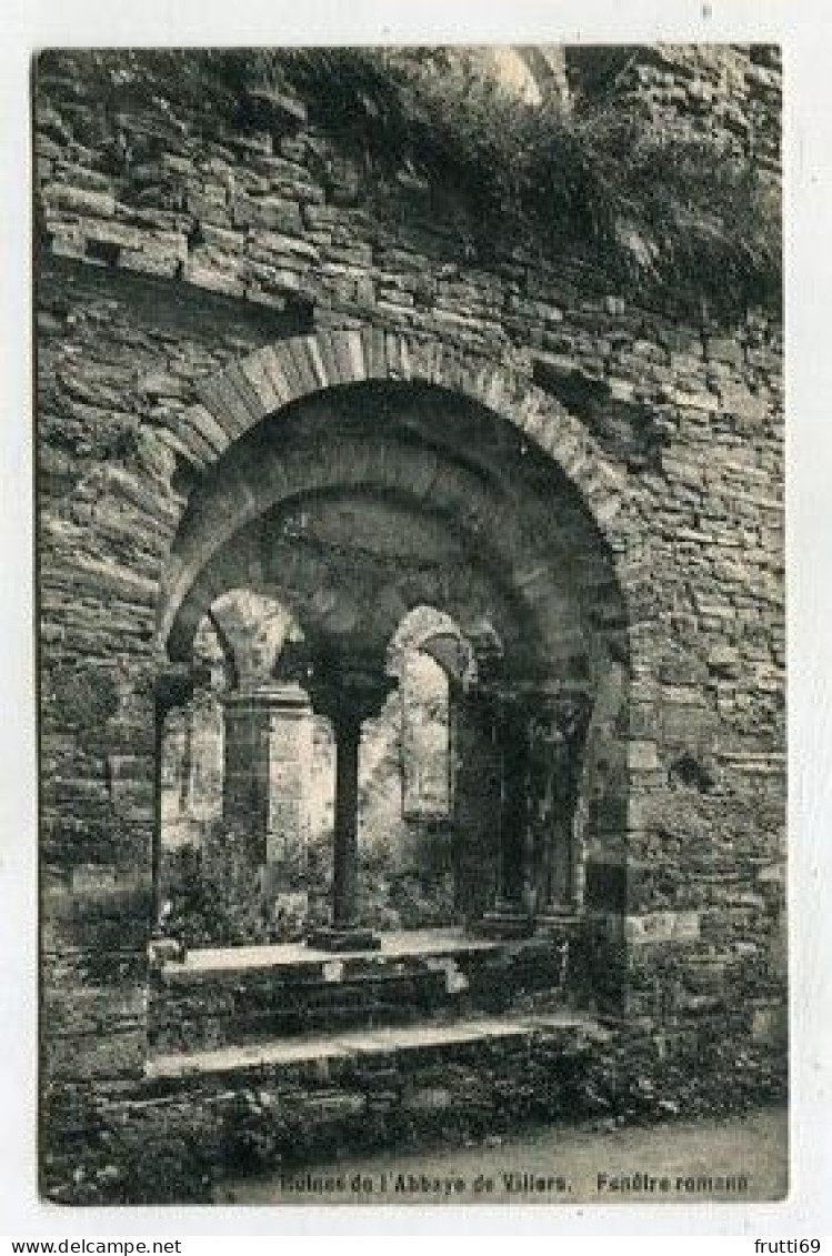 AK 157334 BELGIUM - Ruines De L'Abbaye De Villers - Fenetre Romane - Villers-la-Ville