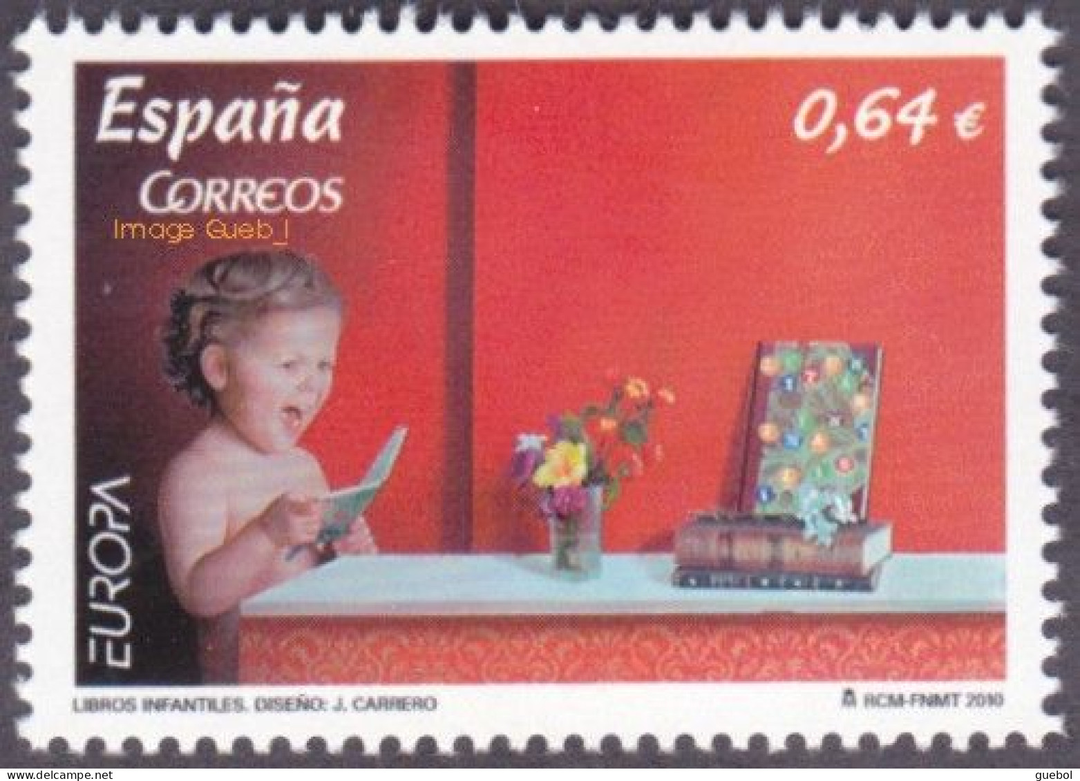 CEPT / Europa 2010 Espagne N° 4210 ** Les Livres Pour Enfants - 2010