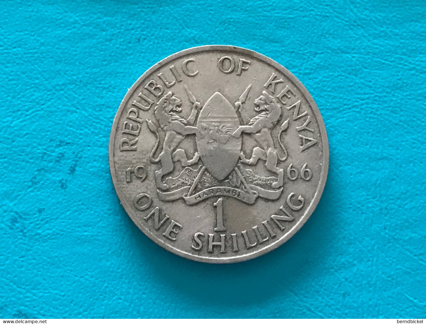 Münze Münzen Umlaufmünze Kenia 1 Shilling 1966 - Kenia