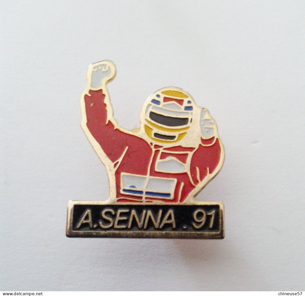 Pin's  Senna - F1