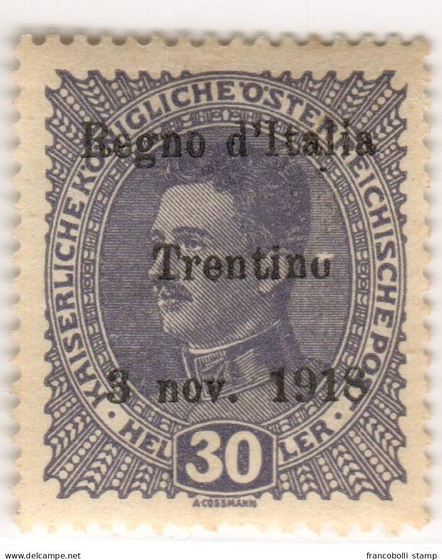 1918 Francobolli D'Austria Trentino-Alto Adige Terre Redente MLH - Trentino