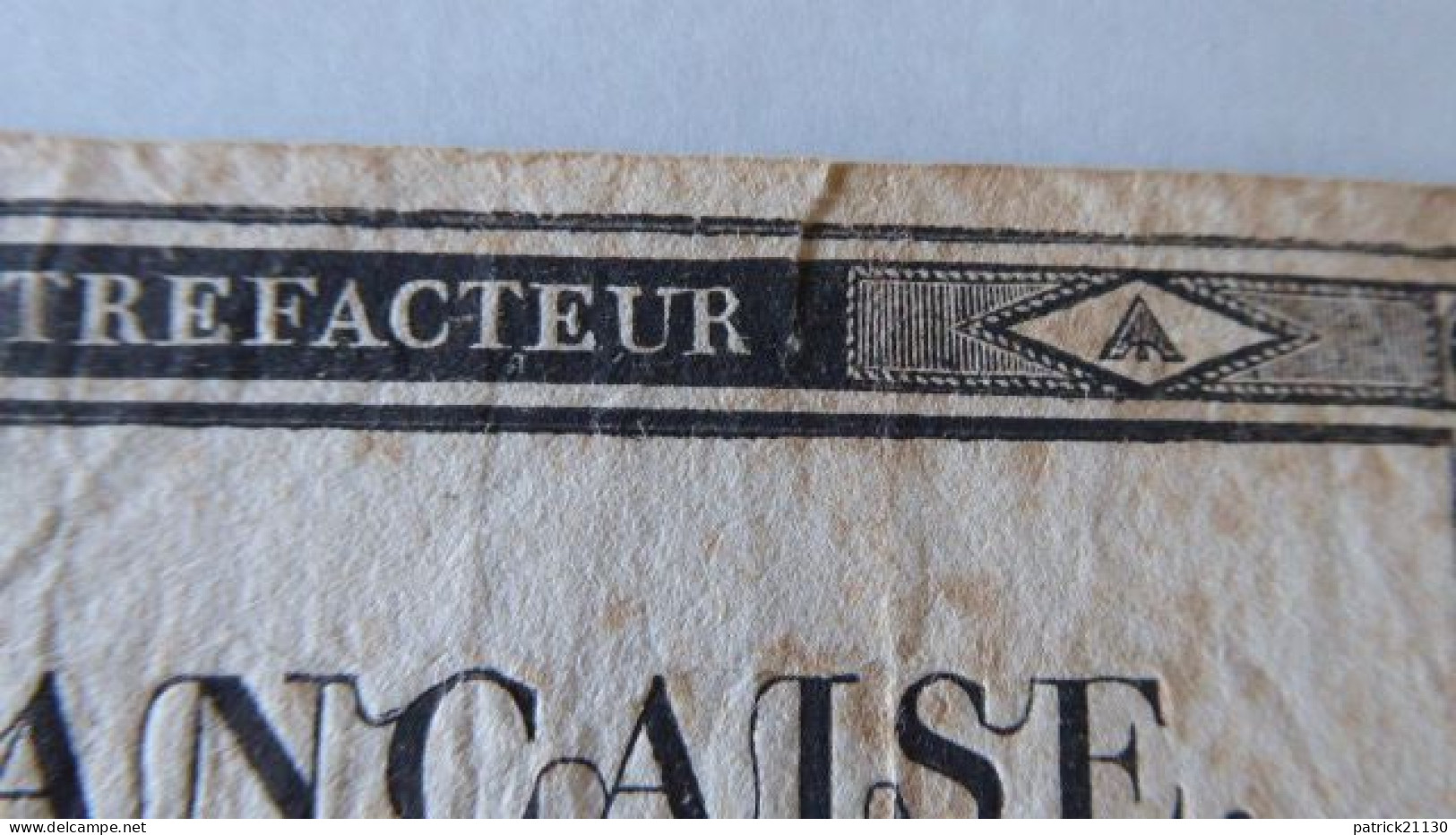 TRES RARE ASSIGNAT 750 FRANCS LAFAURIE 174 - Assignate