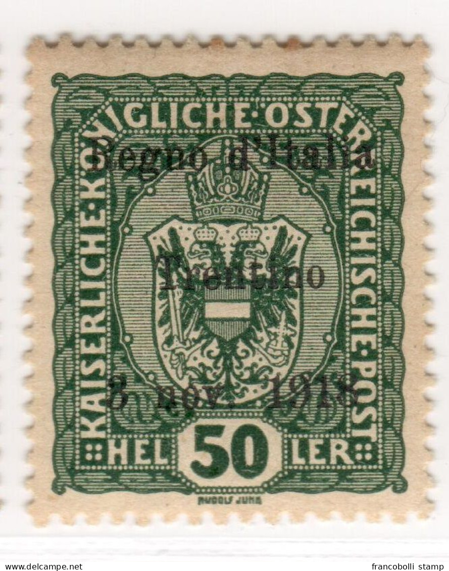 1918 Francobolli D'Austria Trentino-Alto Adige Terre Redente MLH - Trento