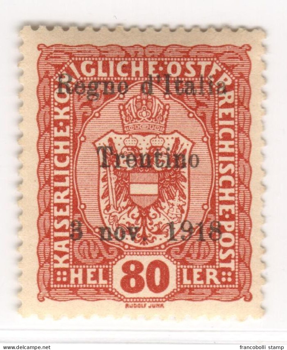 1918 Francobolli D'Austria Trentino-Alto Adige Terre Redente MLH - Trentino