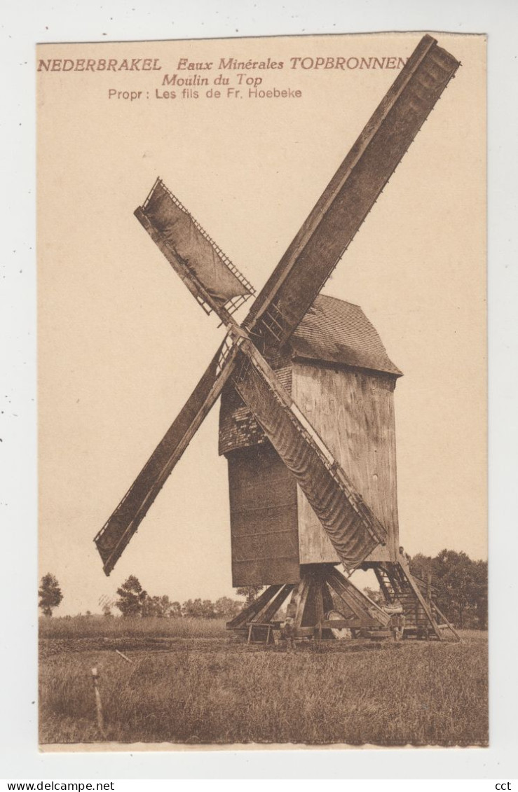 Nederbrakel  Brakel  Moulin Du Top   MOLEN MOULIN - Brakel