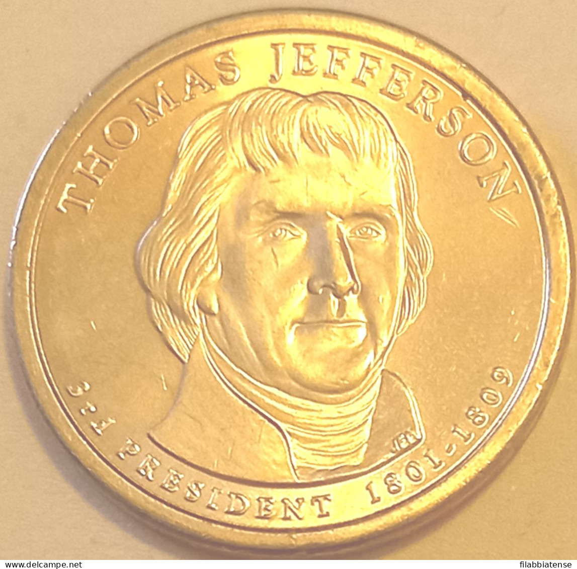 2007 - Stati Uniti 1 Dollar Jefferson D ----- - 2007-…: Presidents