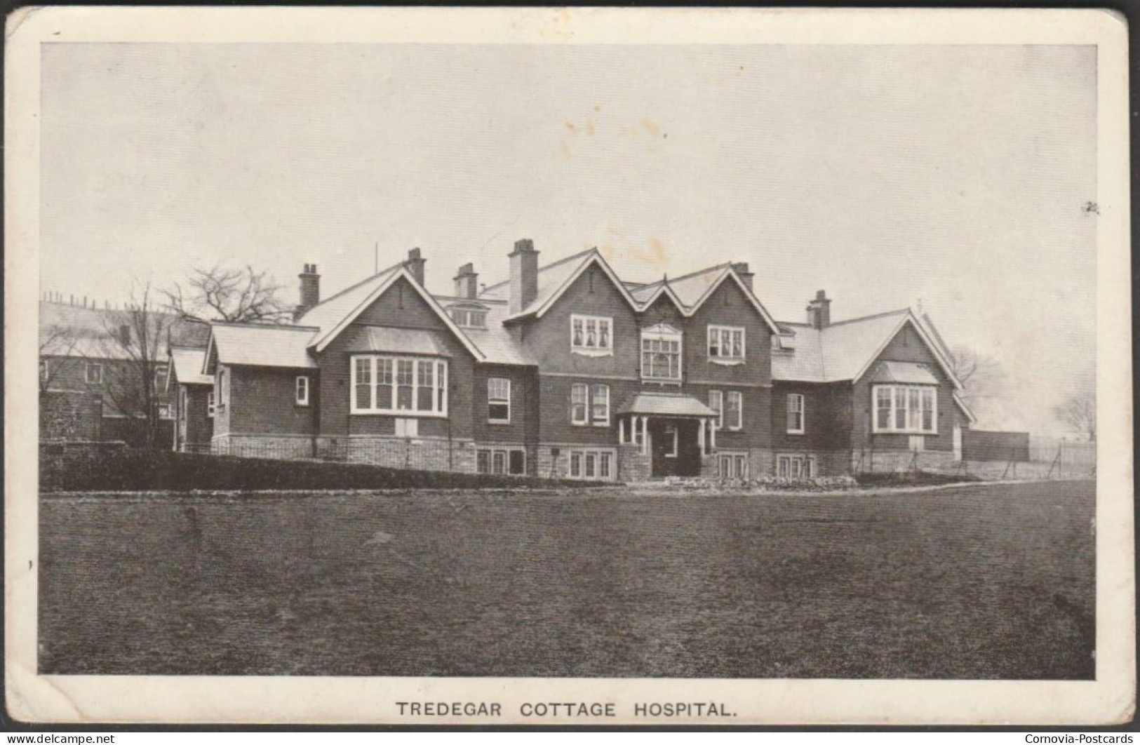 Tredegar Cottage Hospital, Monmouthshire, C.1910s - EG Bowen Postcard - Monmouthshire