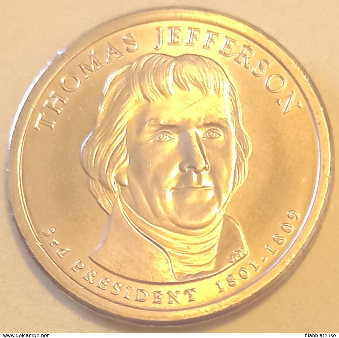 2007 - Stati Uniti 1 Dollar Jefferson P ----- - 2007-…: Presidents