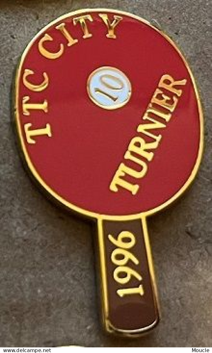 CLUB DE TENNIS DE TABLE - CITY - 10 TURNIER - 1996 -  PING-PONG - PINGPONG - RAQUETTE -  (26) - Tenis De Mesa