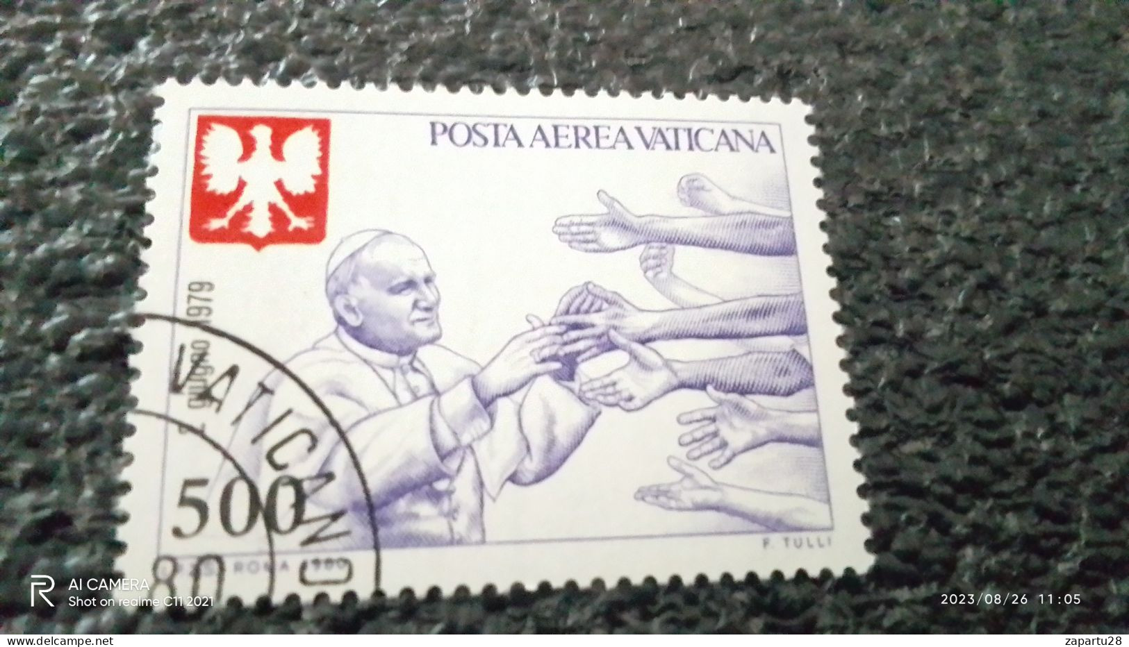 VATİKAN-1960-90     500L       USED - Used Stamps