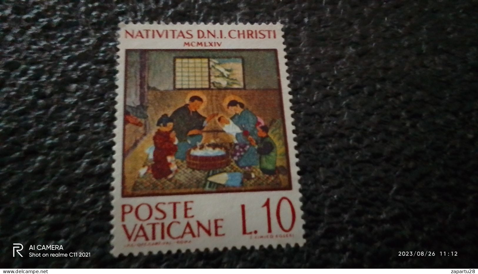 VATİKAN-1960-70   10L       USED - Used Stamps