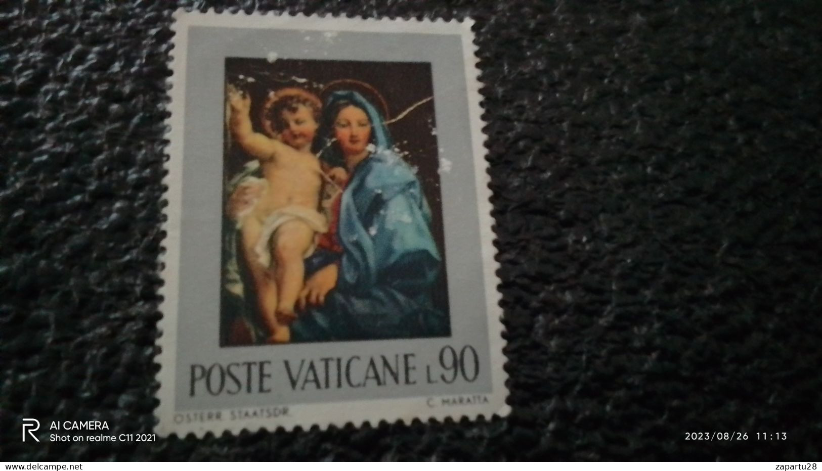 VATİKAN-1960-70   90L       USED - Used Stamps