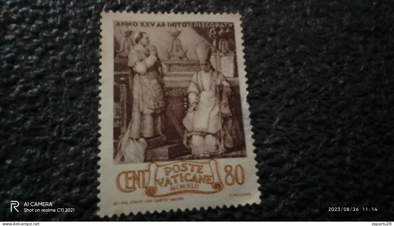 VATİKAN-1960-70   80L       USED - Used Stamps
