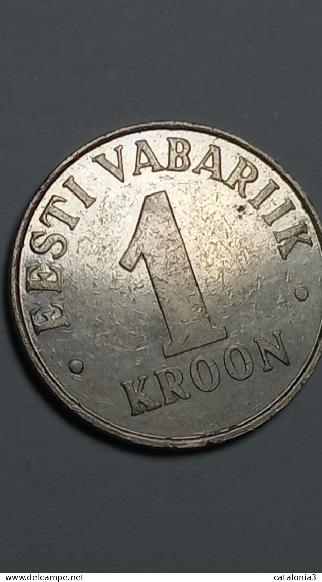 ESTONIA - 1 KROON 1995 KM28 - Estonie