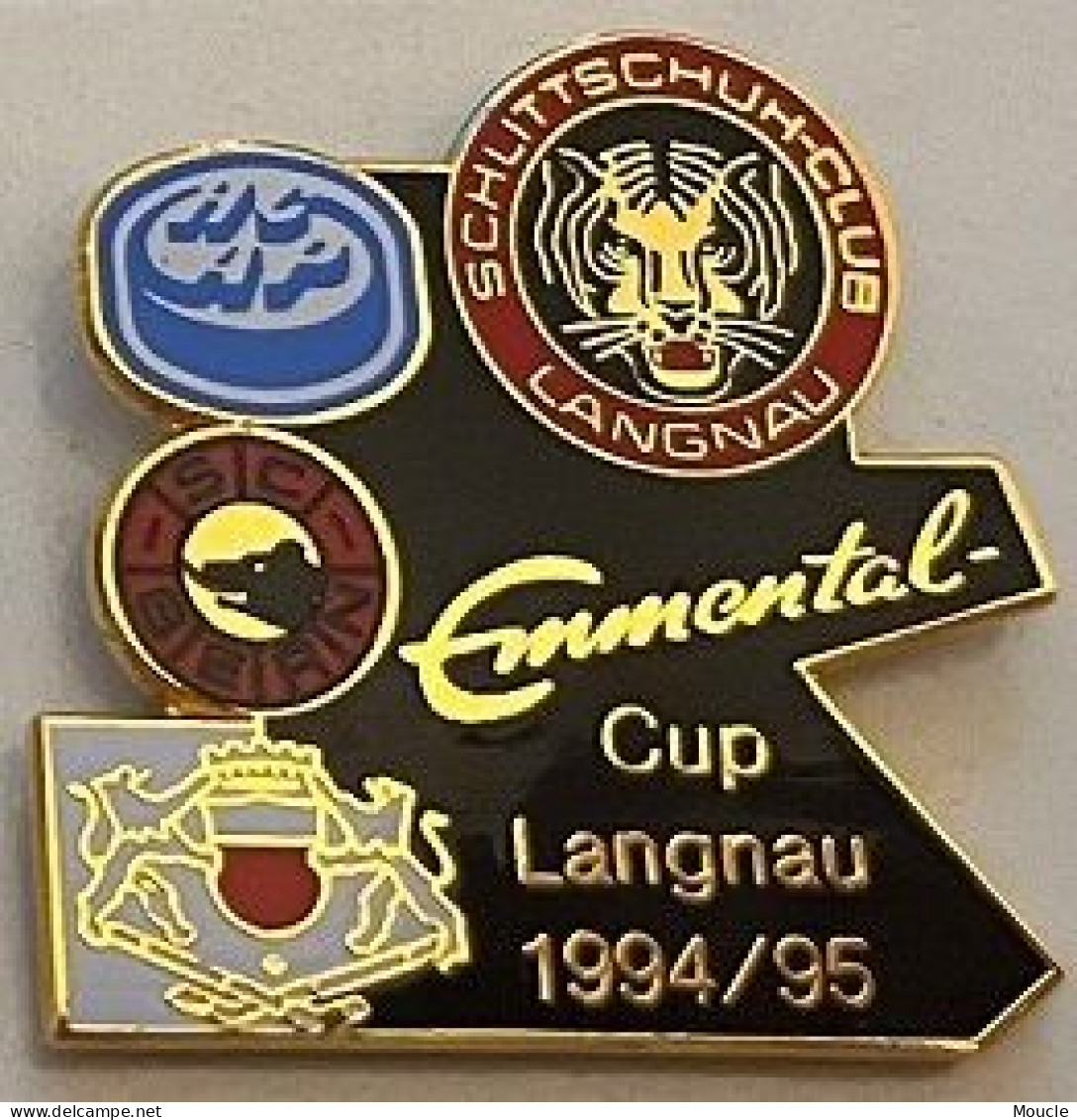 EMMENTHAL CUP LANGNAU 1994/95 - CP BERN - HC AMBRI PIOTTA - HC LAUSANNE - SVIZZERA - SUISSE - SCHWEIZ - HOCKEY - (ROSE) - Invierno