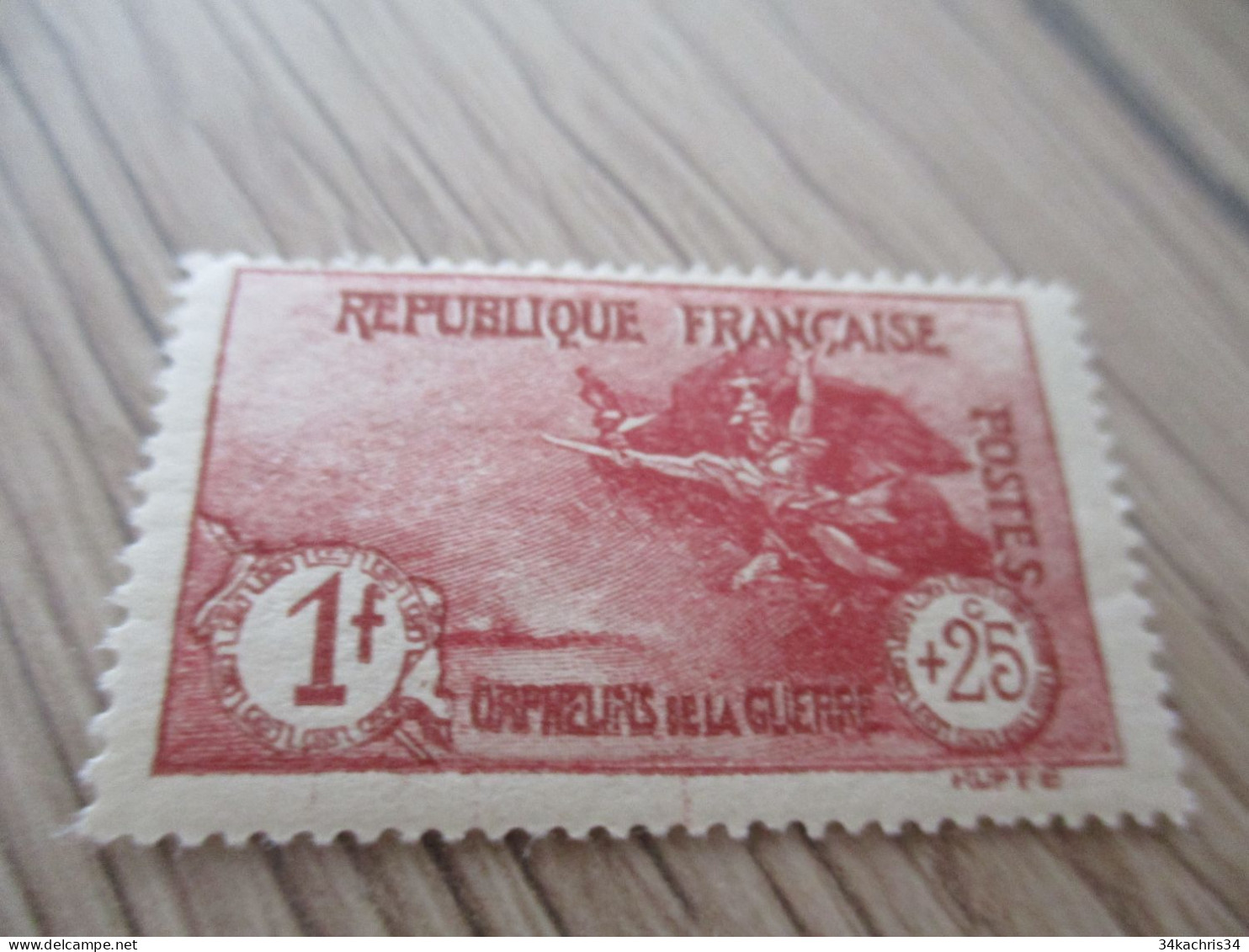 G1 TP France Sans Charnière N° 231 Orphelin - Unused Stamps
