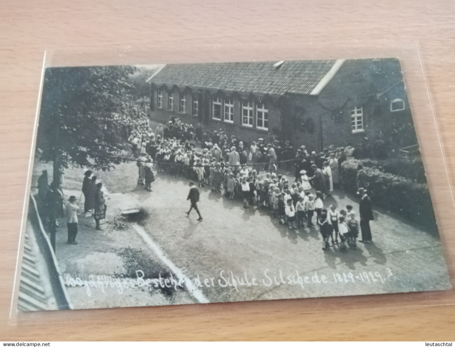 Gruß Aus Silschede Gevelsberg Foto AK 100 Jahre Schule 1929 - Gevelsberg