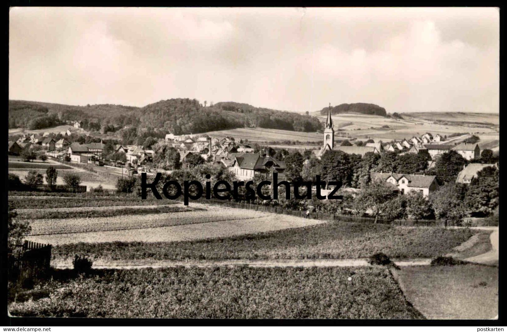 ÄLTERE POSTKARTE SOMMERFRISCHE WORBIS EICHSFELD PANORAMA WIESEN UND FELDER THÜRINGEN Ansichtskarte AK Cpa Postcard - Worbis