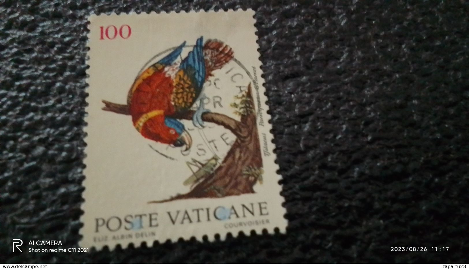 VATİKAN-1960-70  100L       USED - Used Stamps