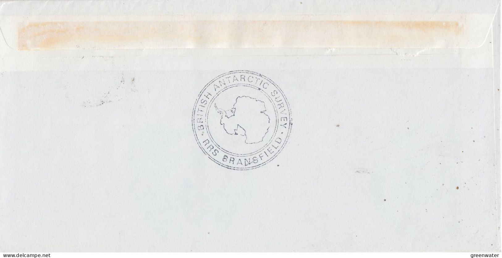 British Antarctic Territory (BAT) FS Polarstern Heli Flight Polarstern To Bransfield  20.02.1992 (TO155) - Vols Polaires