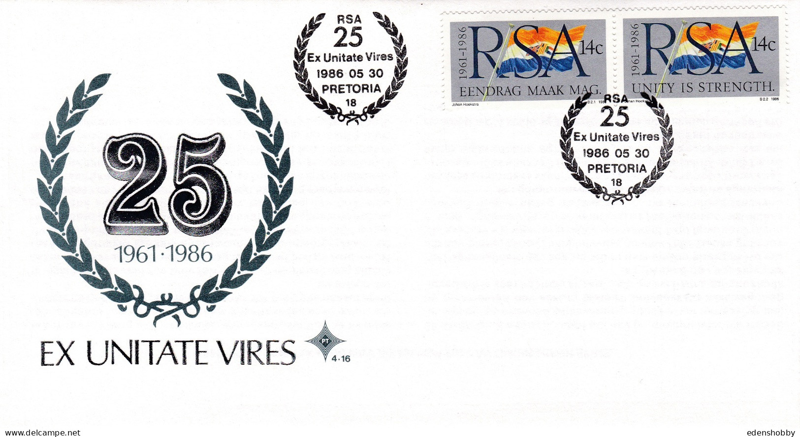 SPECIAL SUNDAY OFFER SOUTH AFRICA -  FDCs 1885-1989 - 29 Official First Day Covers