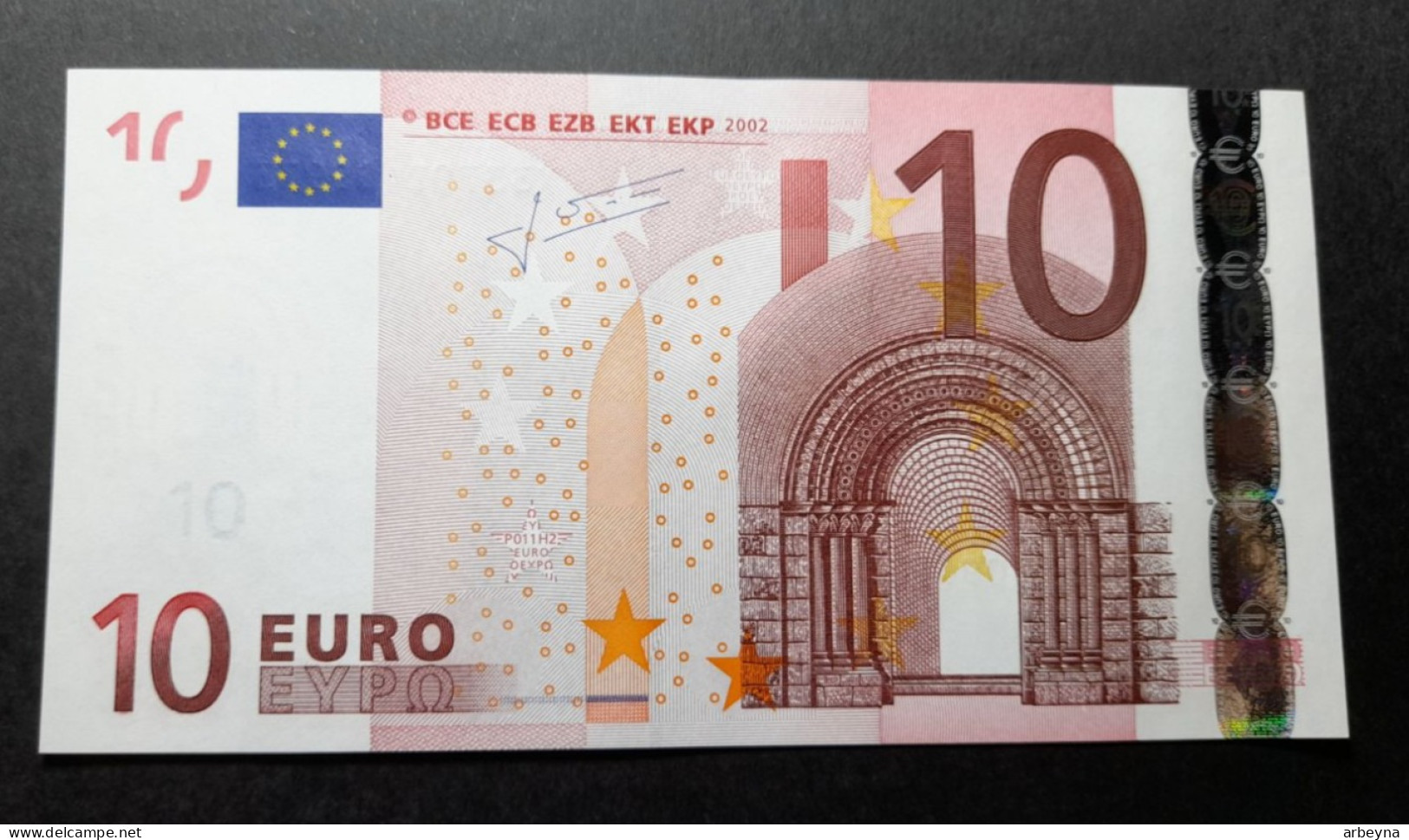 Germany 10X  P011  UNC  Trichet Signature - 10 Euro