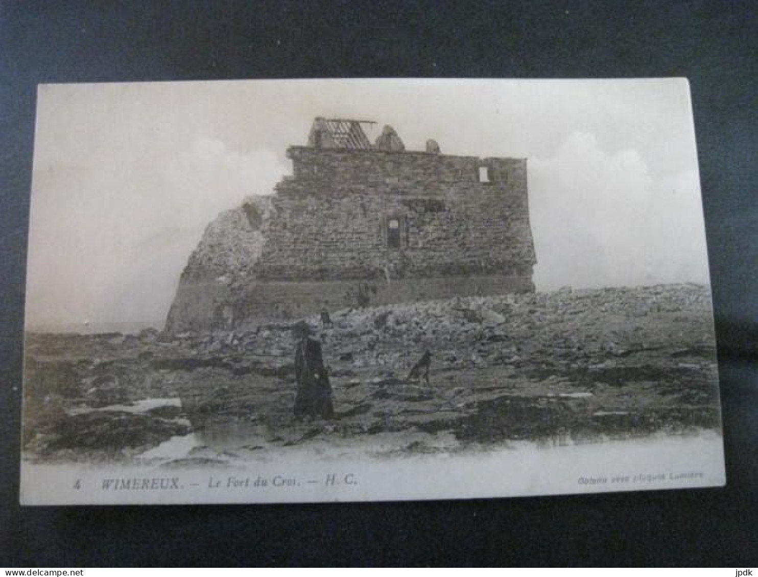 Carte Postale Ancienne De Wimereux (années 1920) Le Fort Du Cros - Wissant
