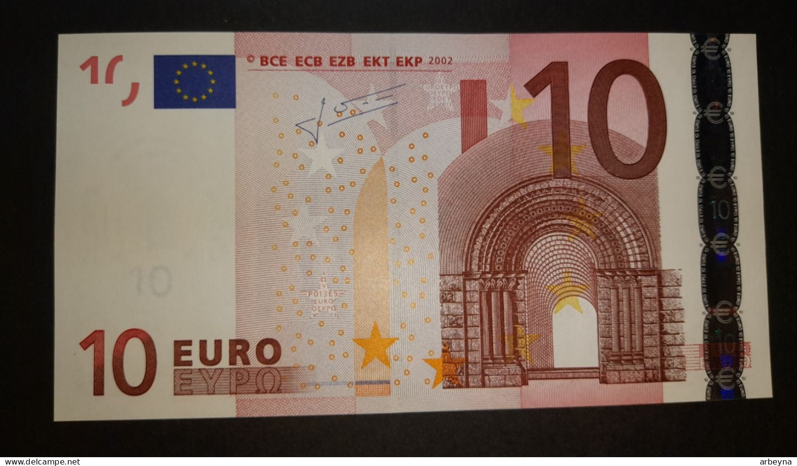 Germany 10X  P013  UNC  Trichet Signature - 10 Euro