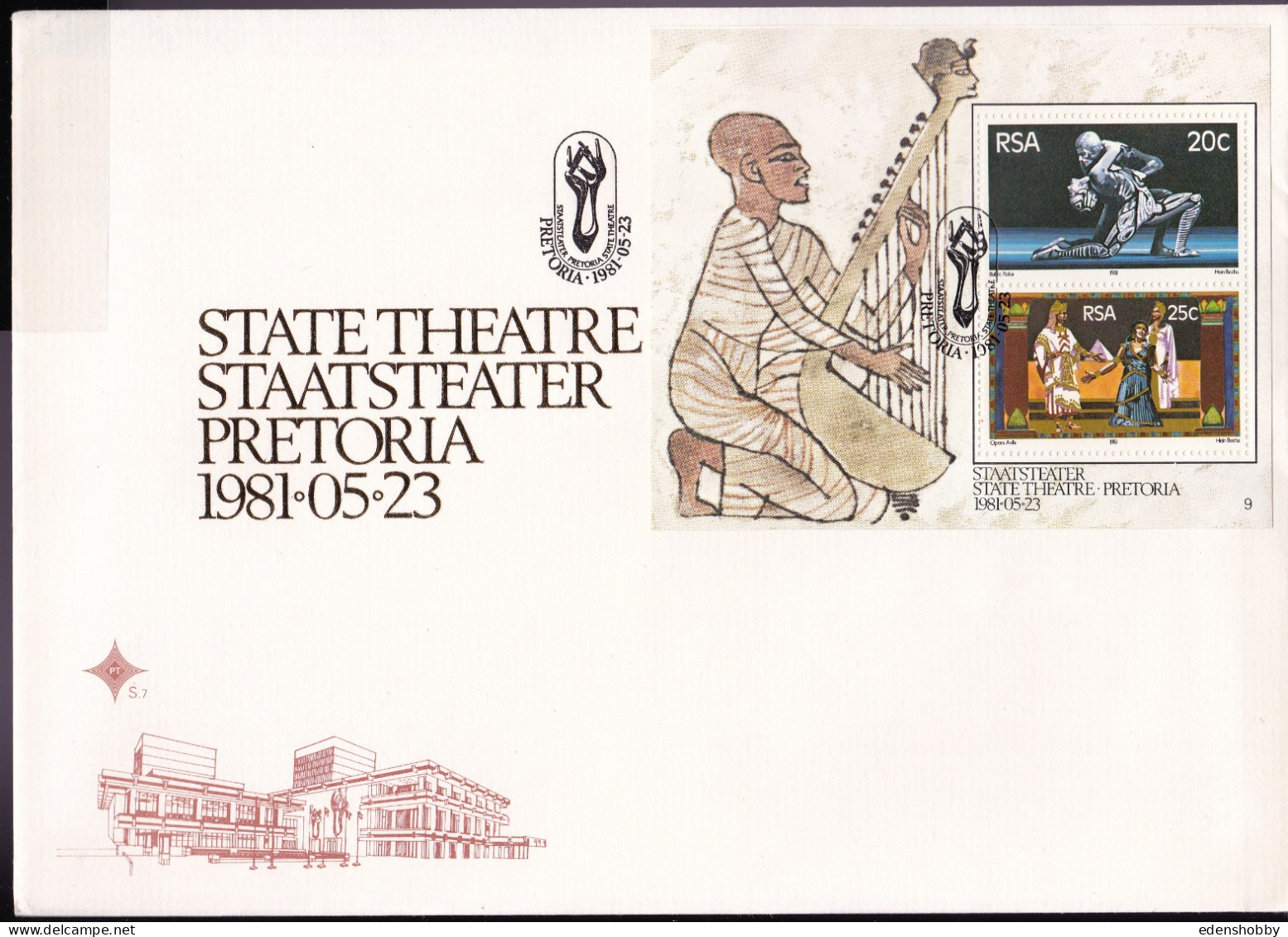 1981 SOUTH AFRICA RSA 9 Official First Day Covers  FDC 3.27, 3.28, S7, 3.29, 3.30, 3.31, 3.31, S8, 3.33 - Brieven En Documenten